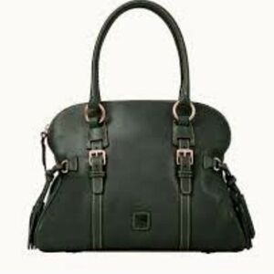 Dark Green DOONEY & BOURKE bag Flourentine Leather Large